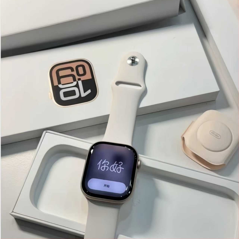 Смарт часовник: Bluetooth разговори, измерване на сърдечен ритъм, кръвно налягане, кислород в кръвта, мониторинг на съня (Съвместим с iOS)