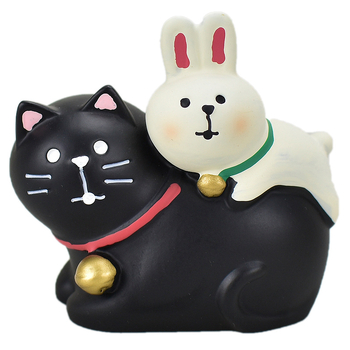 Daruma Κουνέλι: Βάση Σημειώσεων από Συνθετικό Ρητίνη, Καρτούν Διακόσμητικό σε Ιαπωνικό Στυλ για Αυτοκίνητο και Γραφείο, Δώρο Ταξιδιού