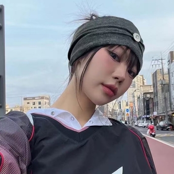 Korejskog stila pletena traka za glavu, unisex, jesen 2025
