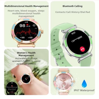 P61 pametni sat za sport, 1,27-inčni TFT zaslon, trajanje baterije 7–14 dana, praćenje otkucaja srca, mjerenje zasićenja krvi kisikom, mjerenje krvnog tlaka