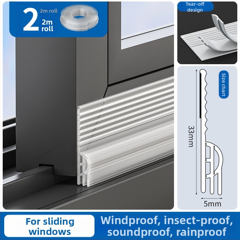 Csúszó ablak tömítőszalag – Típus: Tömítőszalag; Anyag: TPE; Név: Sliding window sealing strip; Stílus: Modern minimalizmus
