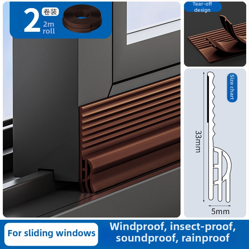 Csúszó ablak tömítőszalag – Típus: Tömítőszalag; Anyag: TPE; Név: Sliding window sealing strip; Stílus: Modern minimalizmus