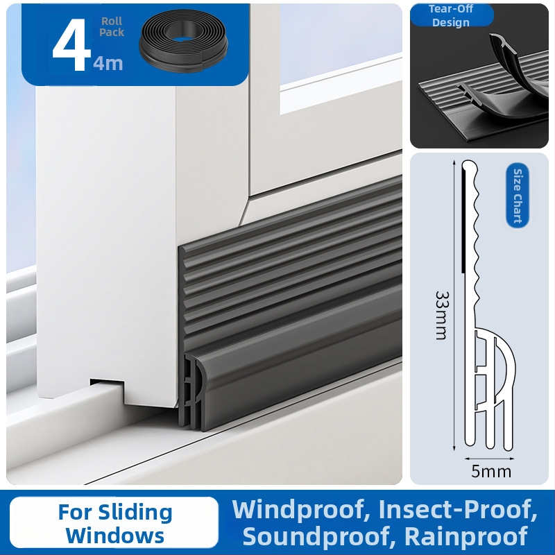 Csúszó ablak tömítőszalag – Típus: Tömítőszalag; Anyag: TPE; Név: Sliding window sealing strip; Stílus: Modern minimalizmus
