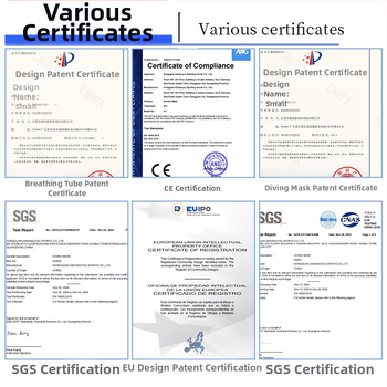 HD potápačská maska s integrovanou ochranou nosa zo silikónu; materiály: tekutý silikón, PC, tvrdené sklo; značka ASY