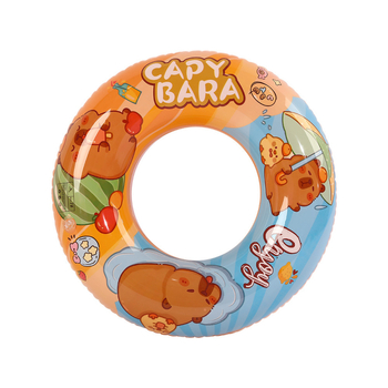 Gyermekeknek szánt rajzfilmszerű úszógumi – hónalj alatti kialakítás, kézi felfújás, környezetbarát PVC, PVC-vastagság 20