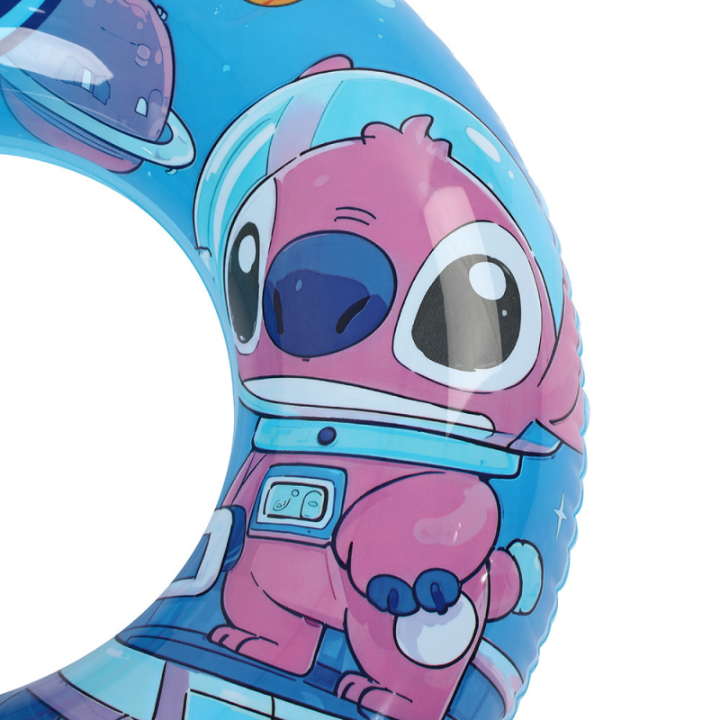 Gyermekeknek szánt rajzfilmszerű úszógumi – hónalj alatti kialakítás, kézi felfújás, környezetbarát PVC, PVC-vastagság 20