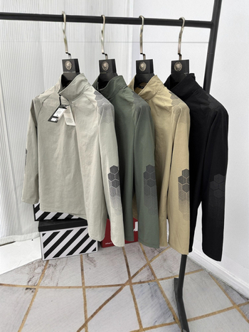 Ανδρικό μακρυμάνικο T-shirt με μισό φερμουάρ και Stand collar – ελαφρύ, διαπνέον, γρήγορο στέγνωμα για εξωτερικές δραστηριότητες