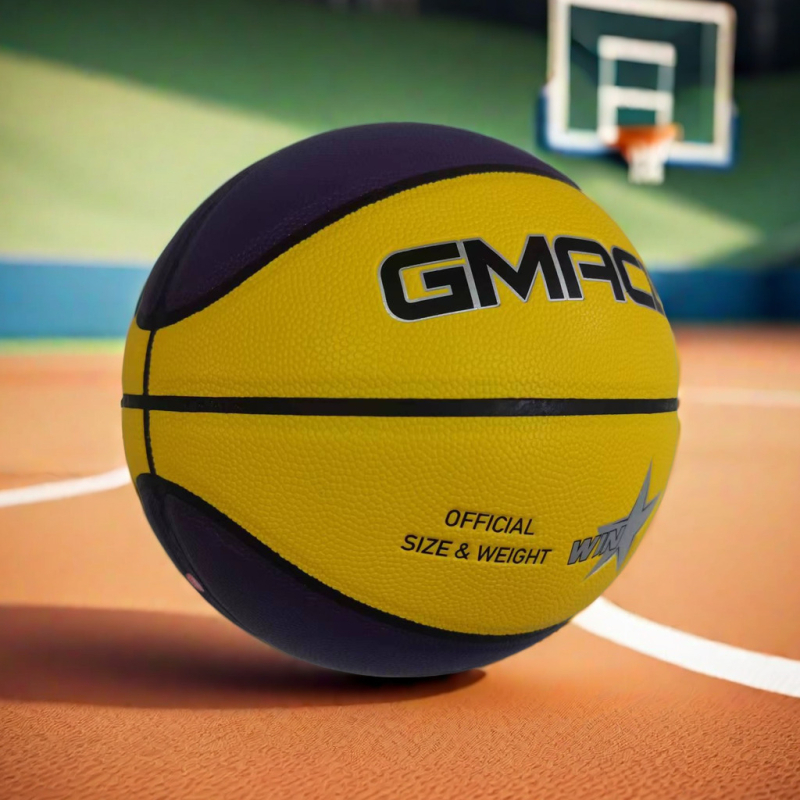 Huachuan Gyermek kosárlabda – PU, No. 5/No. 7, kültéri használatra, nyomtatott logó, testreszabás elérhető