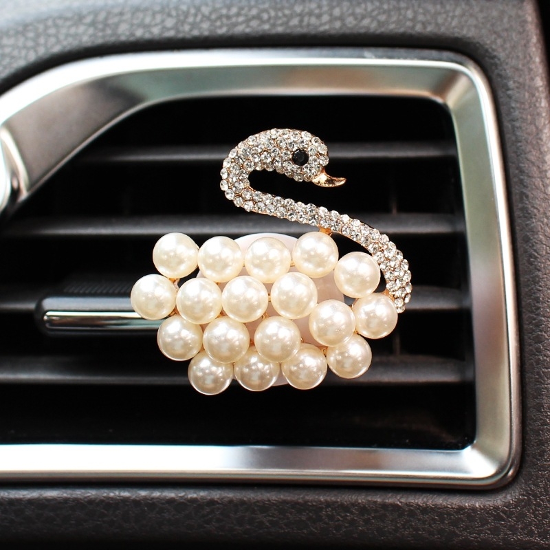 Clip aromatizor pentru ventilarea mașinii, Hanguang, parfum floral, eliminare formaldehidă