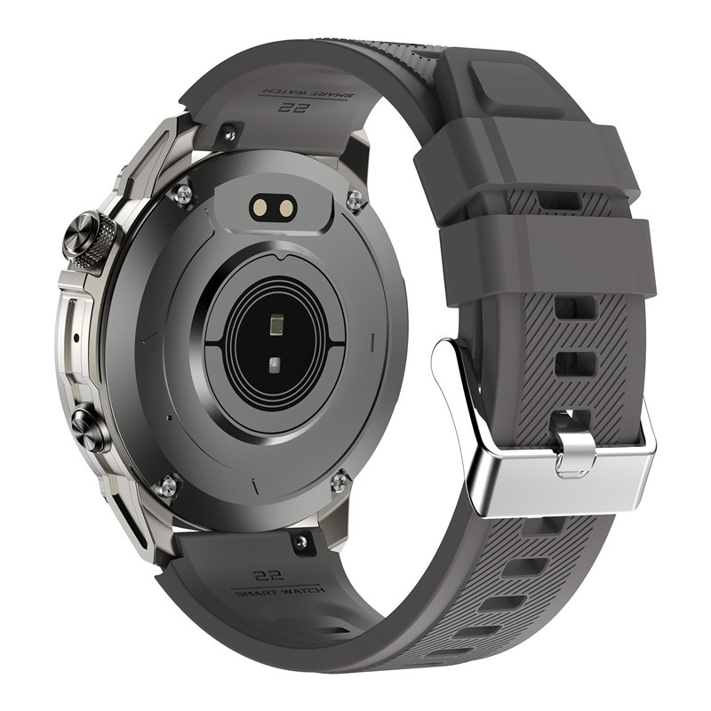 Smartwatch HK08 με οθόνη AMOLED, παρακολούθηση παλμών, μέτρηση πίεσης αίματος, ανίχνευση οξυγόνου και παρακολούθηση ύπνου (AMOLED οθόνη; παρακολούθηση παλμών; μέτρηση πίεσης αίματος; ανίχνευση οξυγόνου; παρακολούθηση ύπνου)