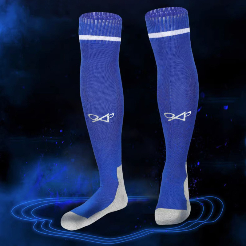 OXP felnőtt futballharisnya – hosszú cső, térdig érő, terry talpú, csúszásgátló, Modell 929