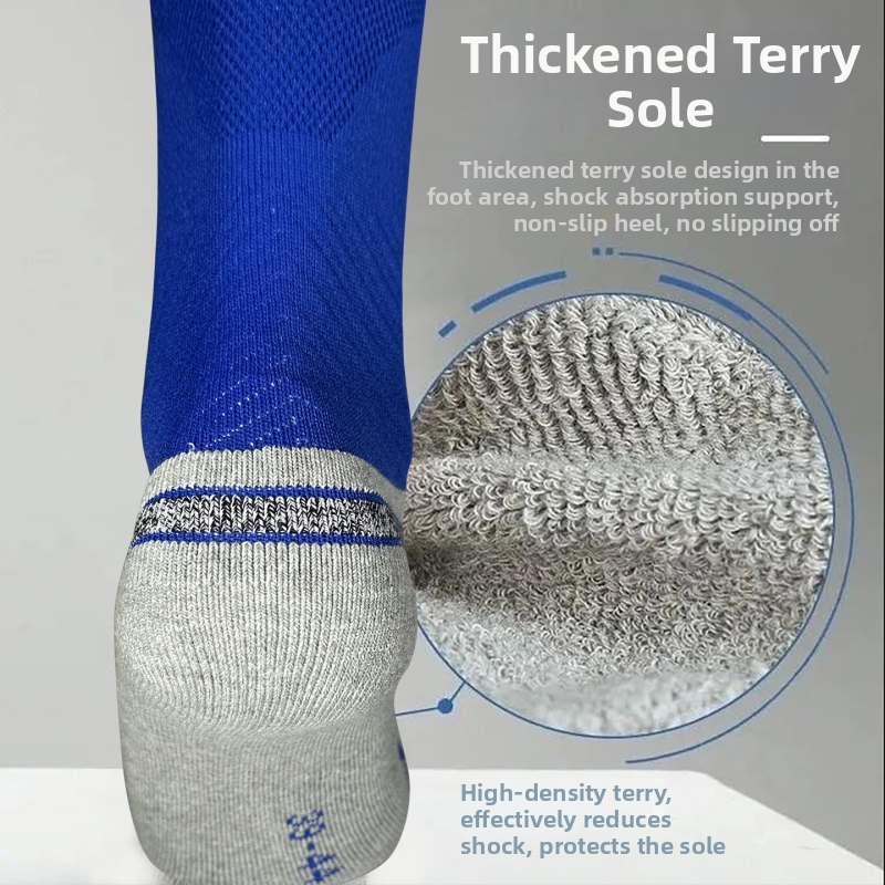 OXP dospelé futbalové ponožky – dlhé nad kolená, terry spodok, protišmykové, Model 929