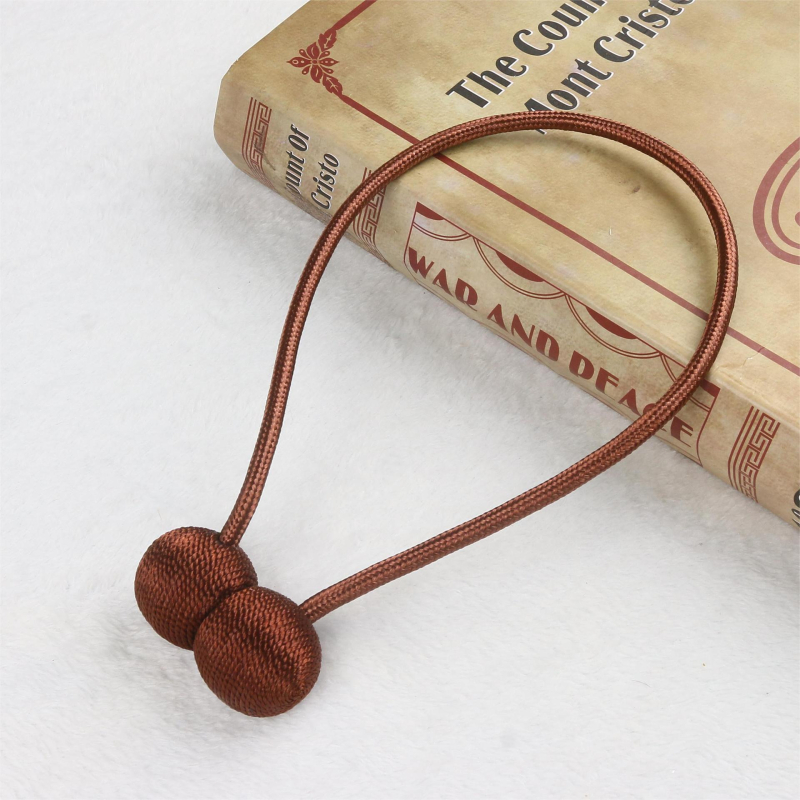 Set Curele pentru perdele cu cataramă magnetică - mătase lichidă + magnet, stil modern minimalist, personalizabil