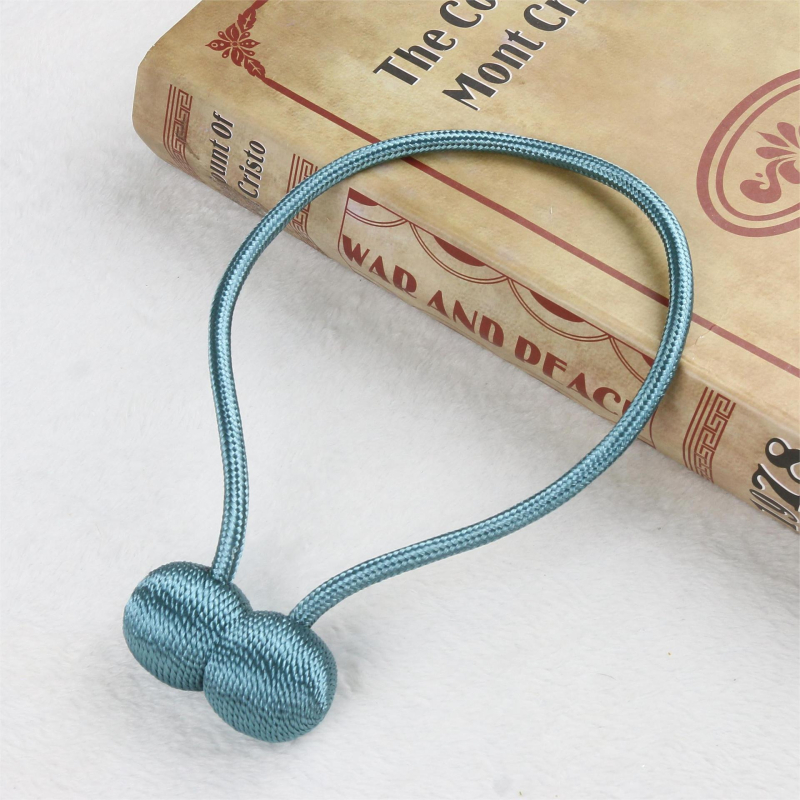 Set Curele pentru perdele cu cataramă magnetică - mătase lichidă + magnet, stil modern minimalist, personalizabil