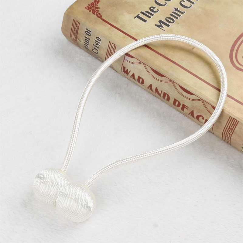 Set Curele pentru perdele cu cataramă magnetică - mătase lichidă + magnet, stil modern minimalist, personalizabil