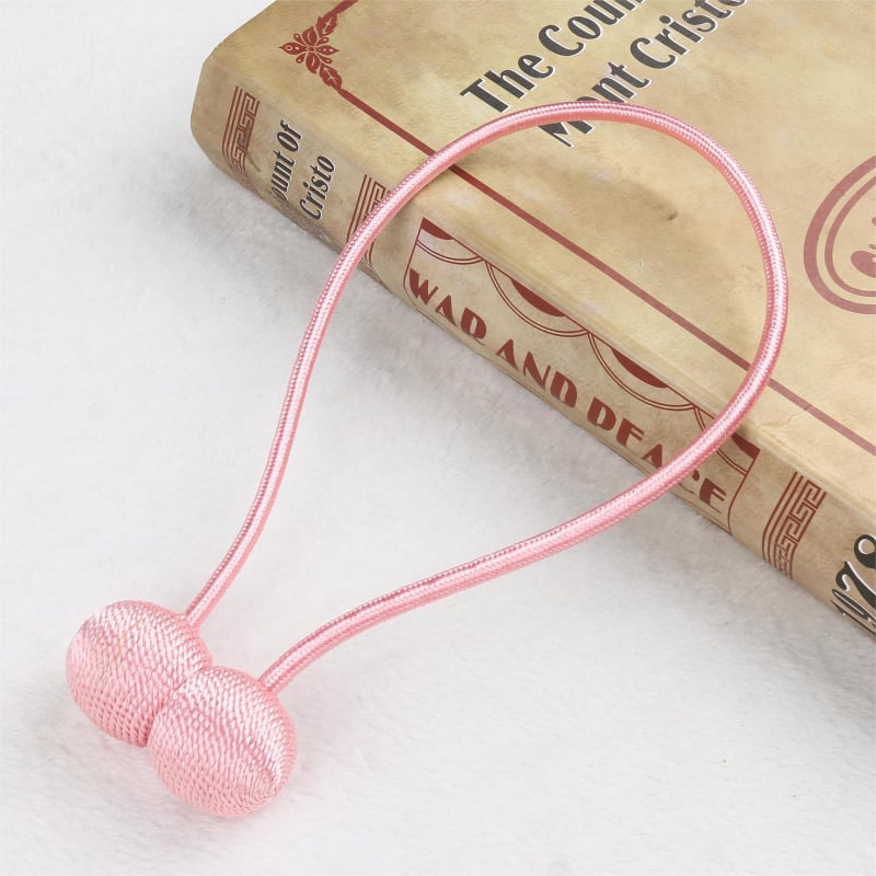 Set Curele pentru perdele cu cataramă magnetică - mătase lichidă + magnet, stil modern minimalist, personalizabil