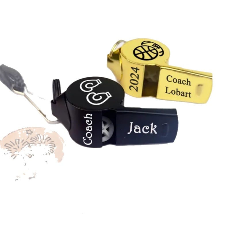 Προσαρμοσμένη PVC σφυρίχτρα από τη Suo pin για αθλητικούς δασκάλους, προπονητές και διαιτητές; χαραγμένο λογότυπο; δυνατότητα παραμετροποίησης