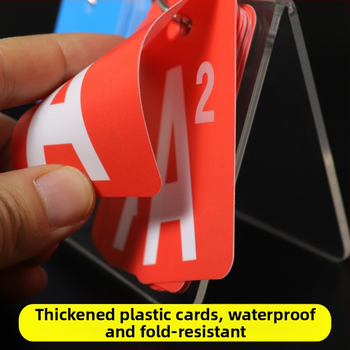 PVC tabuľa skóre pre basketbal a biliard, s tlačou loga, prispôsobiteľná