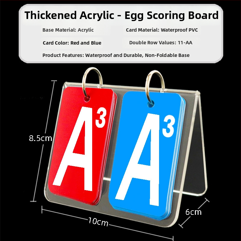 PVC tabuľa skóre pre basketbal a biliard, s tlačou loga, prispôsobiteľná