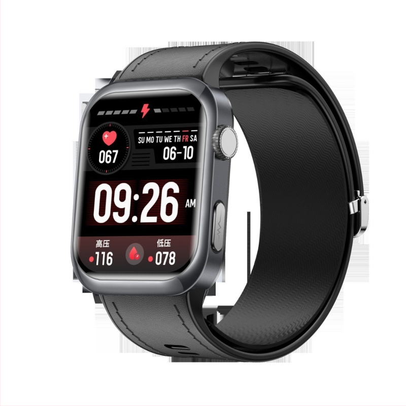 Έξυπνο βραχιόλι Bluetooth D2/D6, παρακολούθηση καρδιακού ρυθμού και πίεσης, ανίχνευση ύπνου, οθόνη IPS, αλουμινένιο περίβλημα, μαγνητική φόρτιση, διάρκεια μπαταρίας 7–14 ημερών