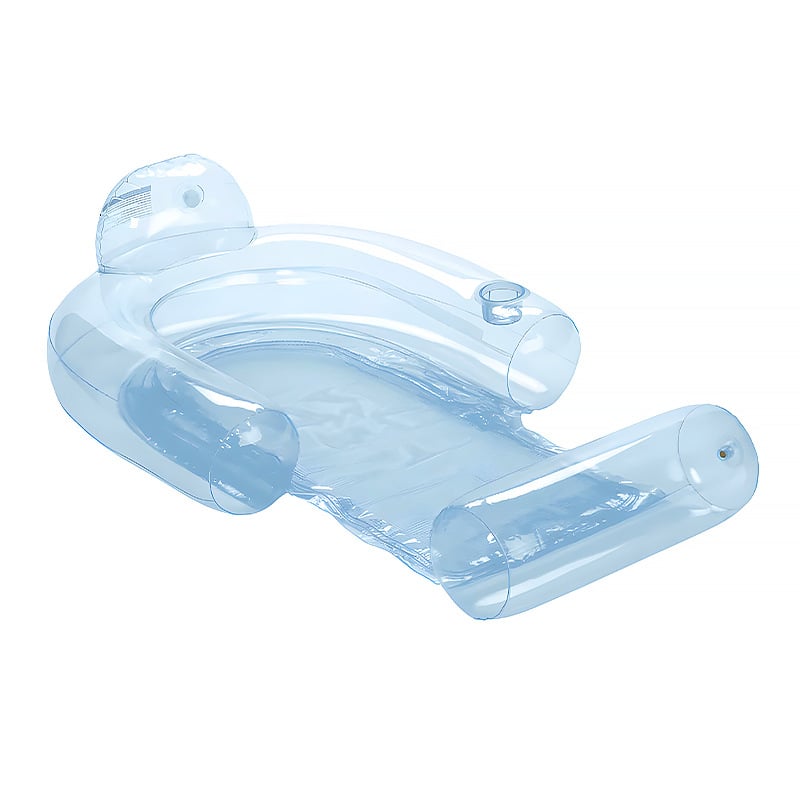 Șezlong gonflabil pentru piscină – PVC transparent, model ZYTY416456, Saide Huike