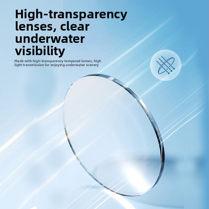 Potápačská maska s veľkým rámom, zrkadlové šošovky, silikónový materiál, vhodné pre dospelých, univerzálne použitie