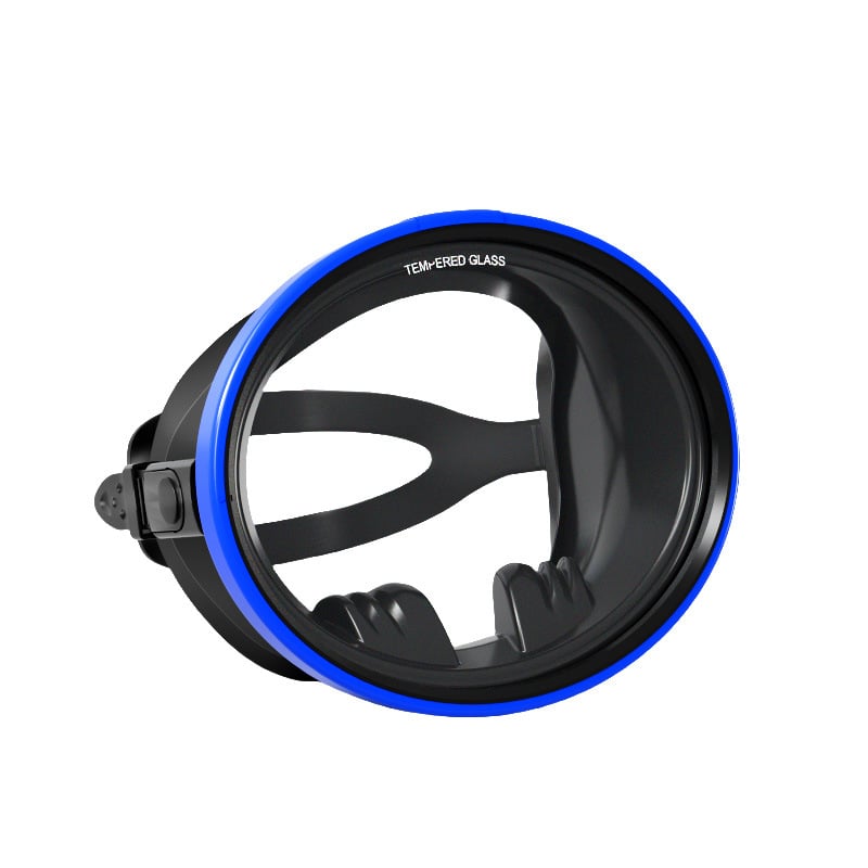 Μάσκα κατάδυσης με μεγάλο πλαίσιο, καθρέπτες φακοί, σιλκόνη, κατάλληλη για ενήλικες, γενική χρήση