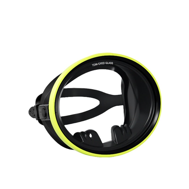 Μάσκα κατάδυσης με μεγάλο πλαίσιο, καθρέπτες φακοί, σιλκόνη, κατάλληλη για ενήλικες, γενική χρήση