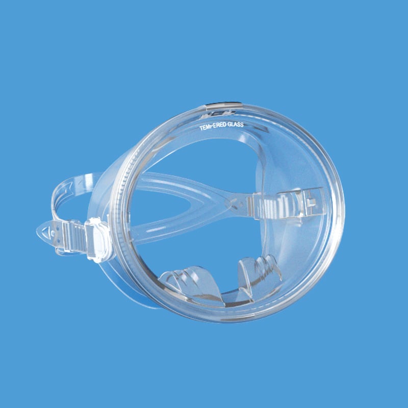 Μάσκα κατάδυσης με μεγάλο πλαίσιο, καθρέπτες φακοί, σιλκόνη, κατάλληλη για ενήλικες, γενική χρήση