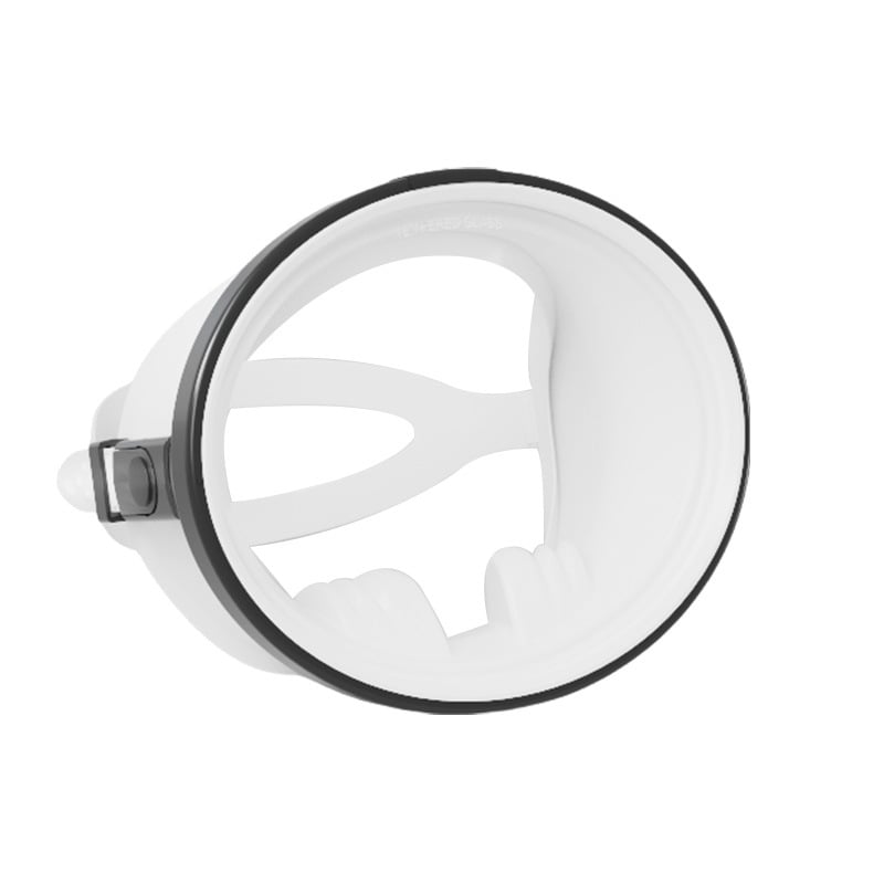 Μάσκα κατάδυσης με μεγάλο πλαίσιο, καθρέπτες φακοί, σιλκόνη, κατάλληλη για ενήλικες, γενική χρήση