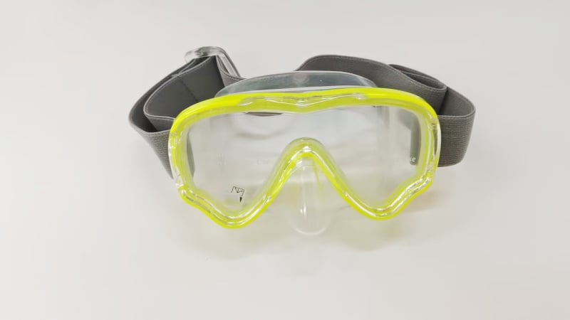 Σετ μάσκας κατάδυσης και αναπνευστήρα για παιδιά, φακοί από tempered glass, σιλικόνινη στεγανοποίηση, πλαίσιο από PC