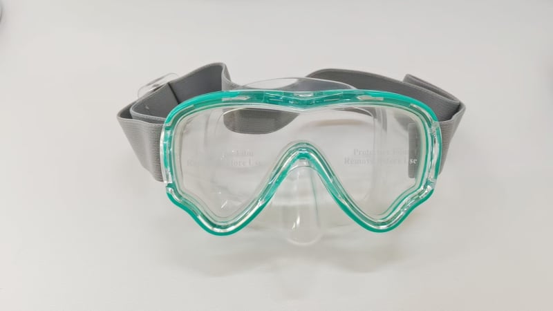 Σετ μάσκας κατάδυσης και αναπνευστήρα για παιδιά, φακοί από tempered glass, σιλικόνινη στεγανοποίηση, πλαίσιο από PC