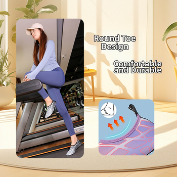 Vnútorné fitness tenisky pre mužov a ženy, priedušná sieťovinová horná časť, ľahké, tlmenie nárazov, protišmyková gumová podrážka, vhodné na balet, moderný tanec