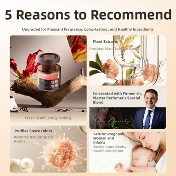 Strength Factory Difuzor parfum pentru mașină – Musk Chypre, Plastic, Două în Una pentru mașină și decor de casă, Evaporare 1–15 zile