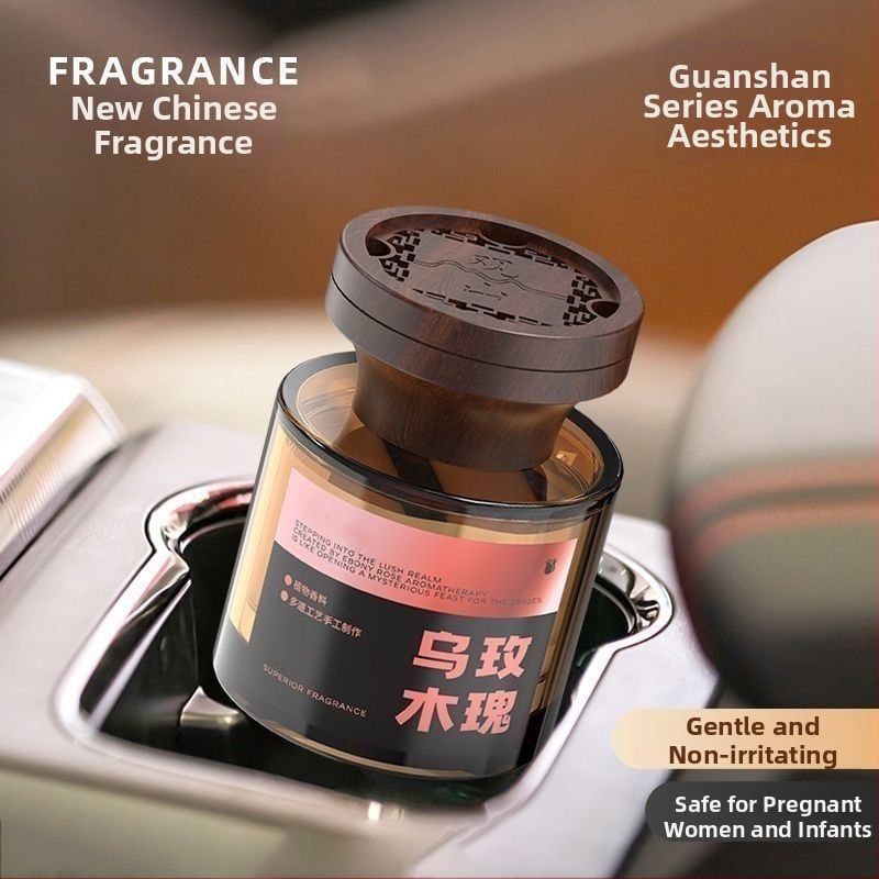 Strength Factory Difuzor parfum pentru mașină – Musk Chypre, Plastic, Două în Una pentru mașină și decor de casă, Evaporare 1–15 zile