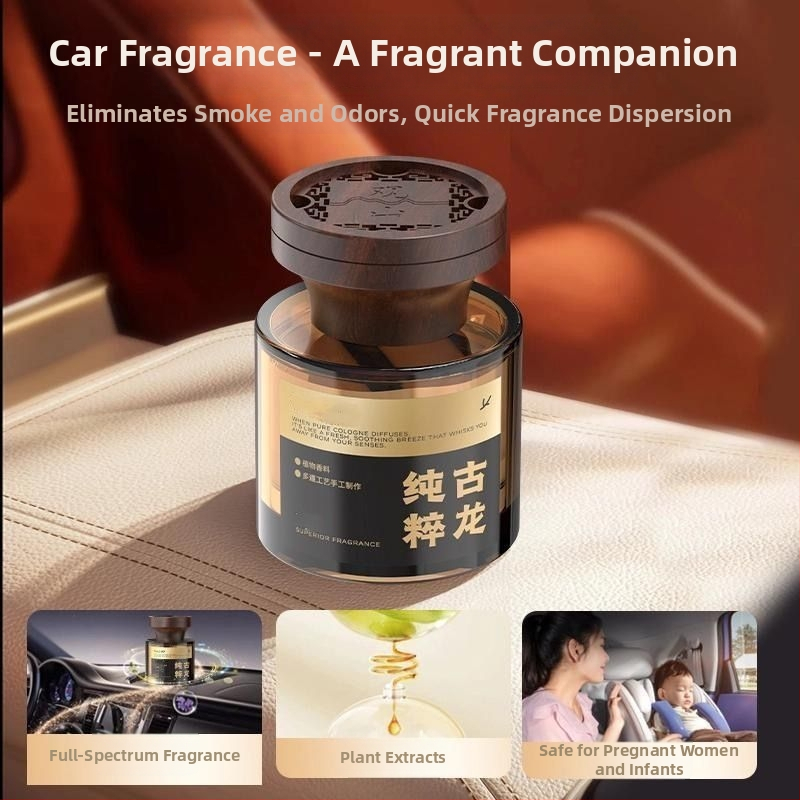 Strength Factory Difuzor parfum pentru mașină – Musk Chypre, Plastic, Două în Una pentru mașină și decor de casă, Evaporare 1–15 zile