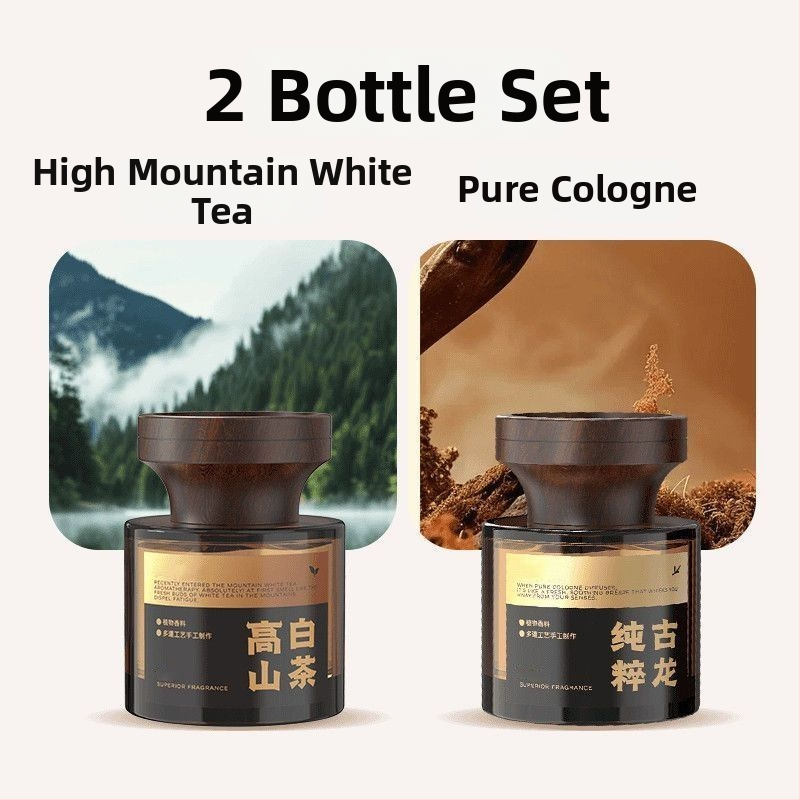 Strength Factory Difuzor parfum pentru mașină – Musk Chypre, Plastic, Două în Una pentru mașină și decor de casă, Evaporare 1–15 zile