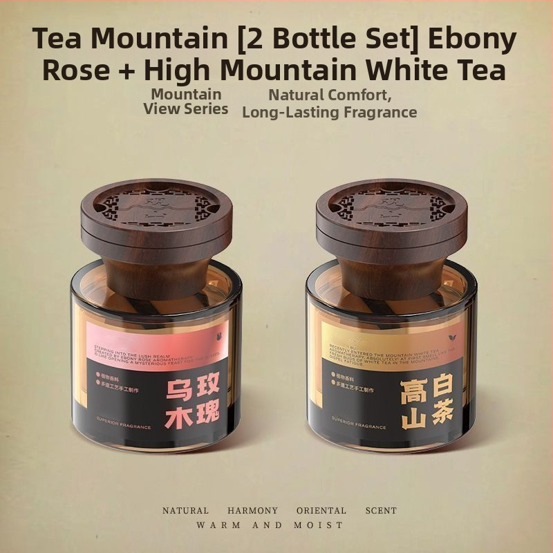 Strength Factory Difuzor parfum pentru mașină – Musk Chypre, Plastic, Două în Una pentru mașină și decor de casă, Evaporare 1–15 zile