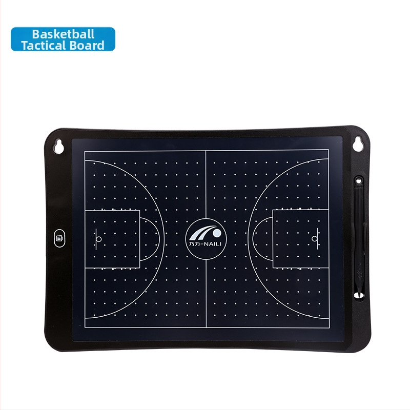 Taktická tabuľa pre basketbal a futbal so stylusom, plastová konštrukcia (plastová; basketbal a futbal; stylus)