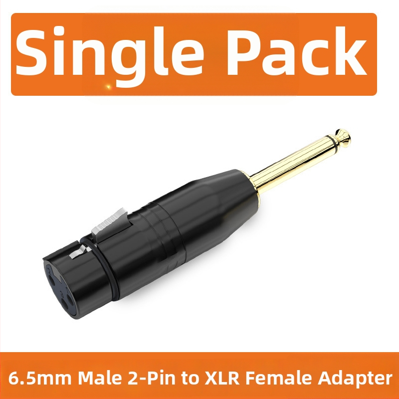 XLR audio adaptér: Cannon na 6,35 mm/6,5 mm, varianty s 2-core alebo 3-core; rozhranie mikrofónu a mixéra; životnosť 500 cyklov; značka Choseal/Akihabara; modely QD2035–QD2038