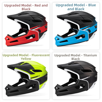 Kaciga za planinski bicikl s odvojivim bradnim štitnikom, PC+EPS, ZTEAM ZT-009-2, za odrasle, unisex