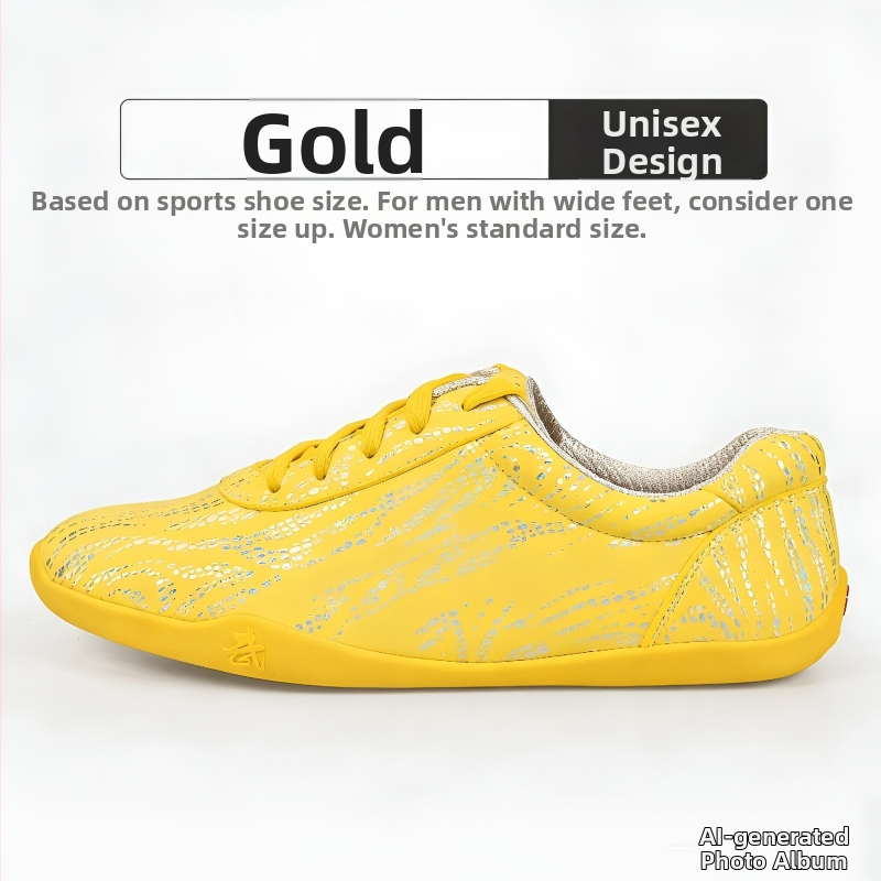 Topánky na bojové umenia pre deti – unisex, predné šnúrky, nízky vrch, horná Nylon+Leather, protišmyková gumová podrážka