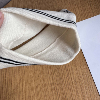 Korejski stil pletena traka za kosu – karirani dizajn, unisex, dodatak za glavu, jesen 2025