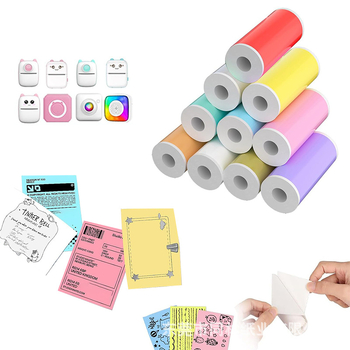 Folyamatos nyomtatáshoz tervezett termoszalag papír, forró olvadó ragasztó, fényes film