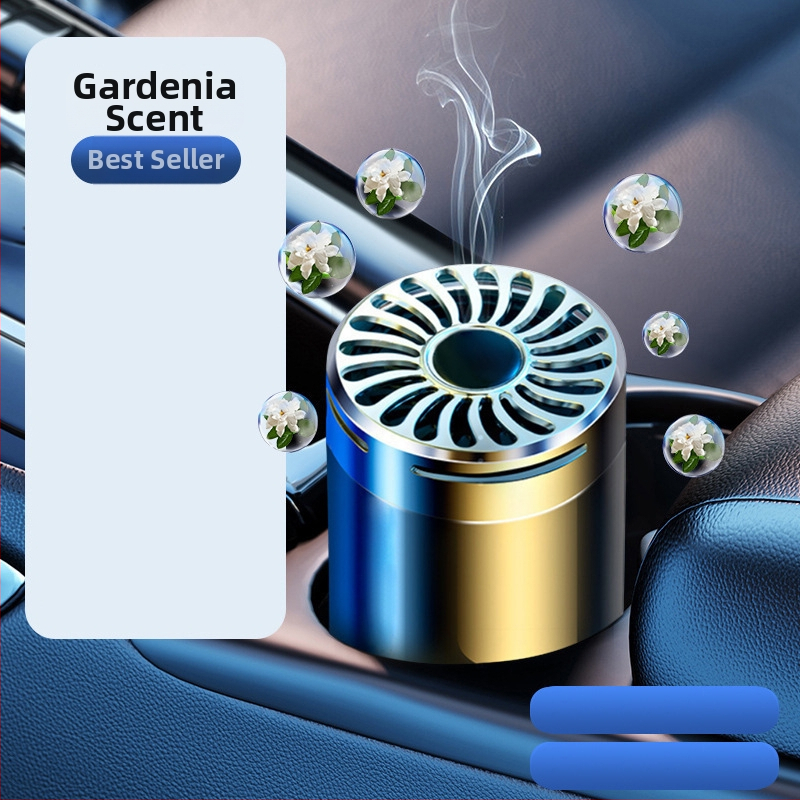 Automobilový osviežovač vzduchu na sedadlo s okrúhlym skleneným držiakom parfumu, jazmínová vôňa, 50–100 ml