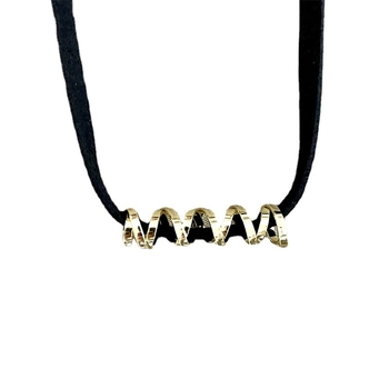 Ženski ogrlicu-choker s ključnom lancem, geometrijski dizajn, zlitina, marka Butterfly