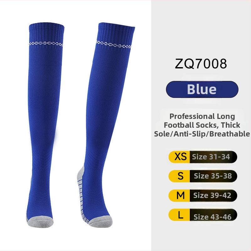 OXP profesionálne futbalové tréningové ponožky – dlhé po kolená, protišmykové, s hrubým froté spodkom, materiál: nylon, spandex, polyester