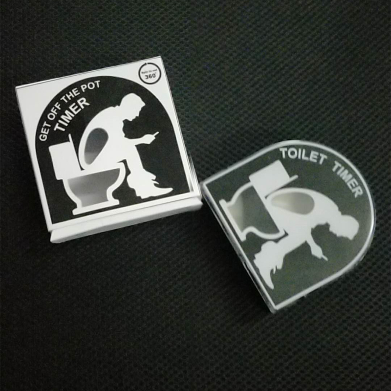 Cronometru cu nisip în formă de toaletă, din plastic, brand Shuangwei (brand privat autorizat), cadou gata de oferit, ornament suspendat decorativ