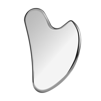 Spatulă pentru față din oțel inoxidabil, în formă de inimă, pentru fond de ten și măști, 90 g