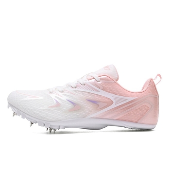 Unisex tenisice za atletiku s 7 šiljaka na stazu – prozračan mrežasti gornji dio, lagane tenisice za sprint trening s potplatom od prirodnog kaučuka